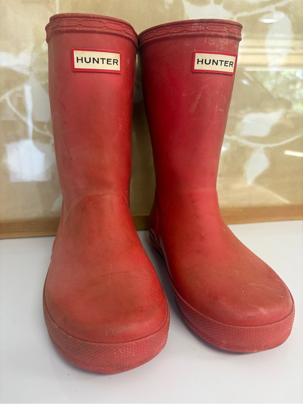 Hunter Boots - toddler hot pink size 12 US
